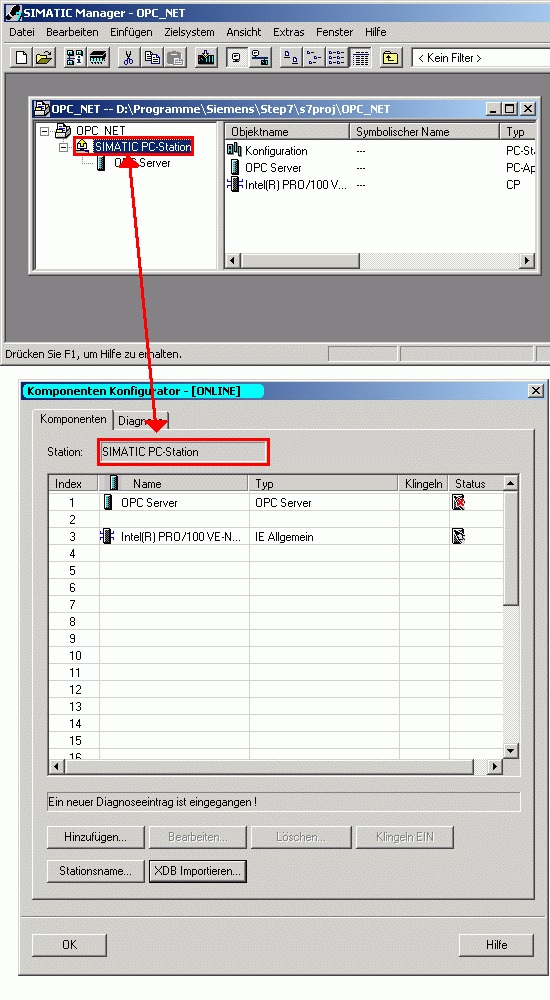 Station Configuration Editor组态