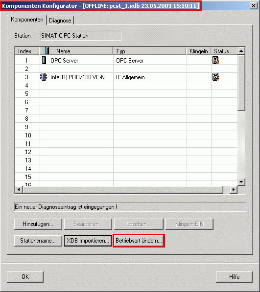 Station Configuration Editor组态