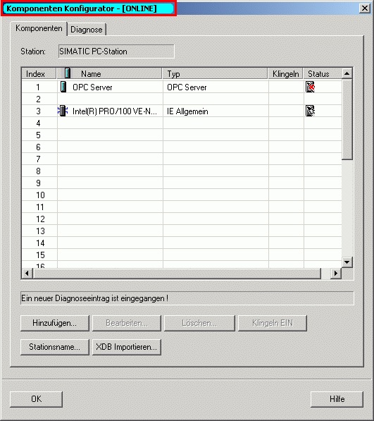 Station Configuration Editor组态